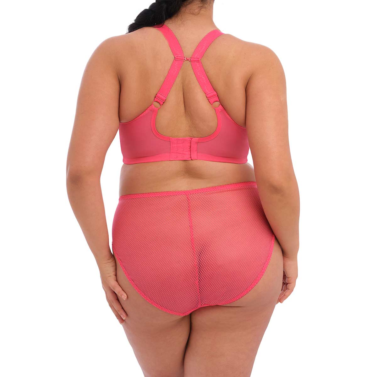 Elomi Charley UW Plunge Bra with Stretch - Honeysuckle