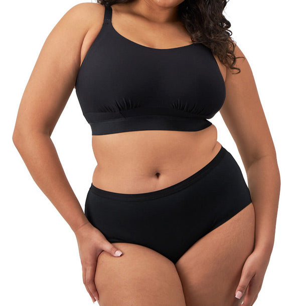 Elomi Downtime Non Wired Bralette - Black or Grey Marl