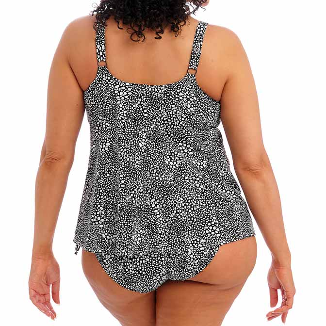 Elomi Swim - Pebble Cove Non Wired Tankini Top - Black