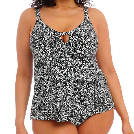 Elomi Swim - Pebble Cove Non Wired Tankini Top - Black