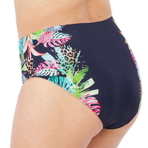 Elomi Swim - Pina Colada Bikini Brief - Midnight - Size 18