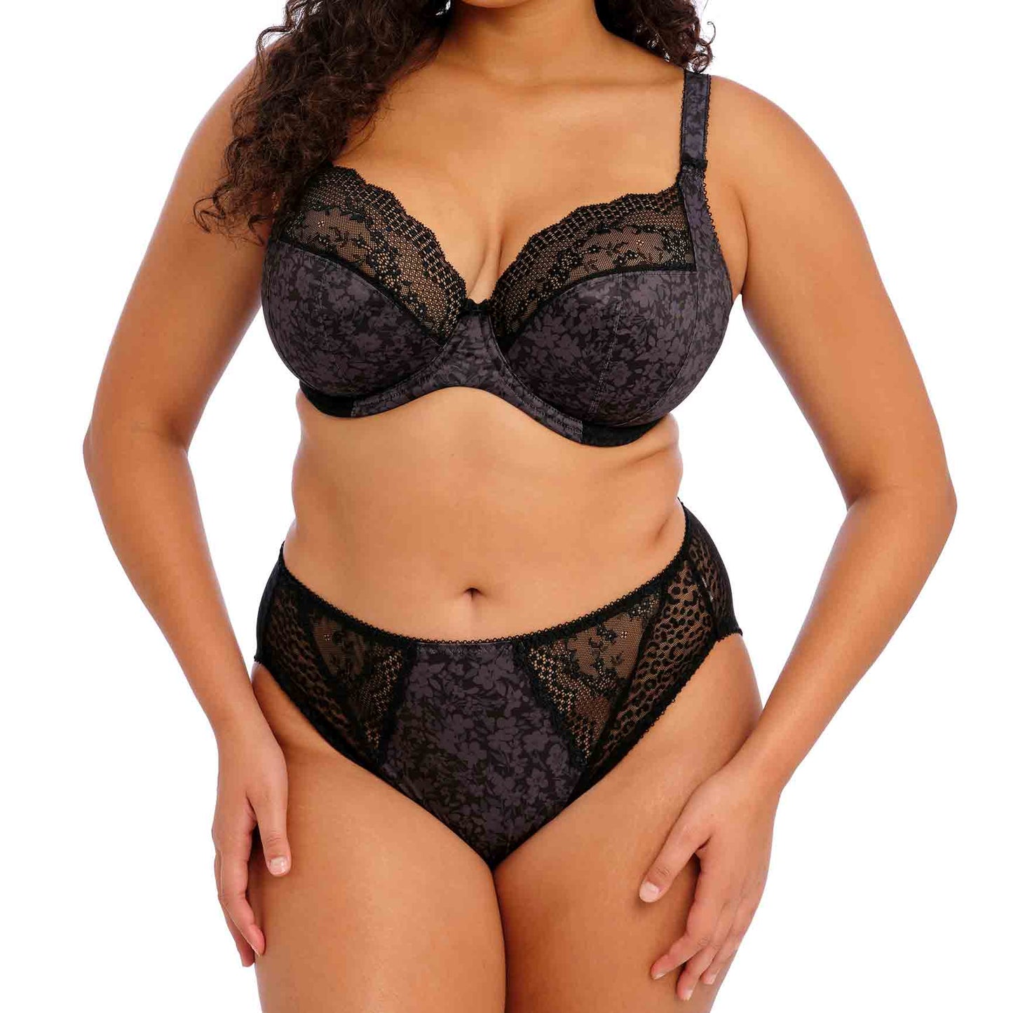 Elomi Lucie UW Plunge Bra - Black