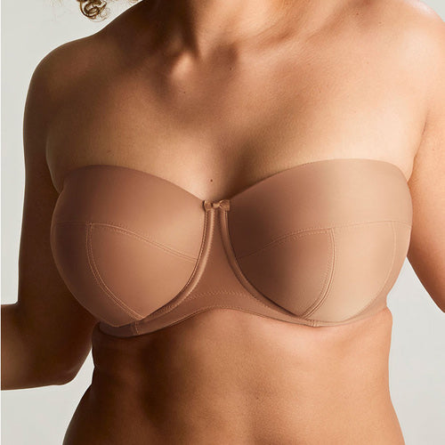 Panache Alice UW Balcony Strapless Bra - Honey