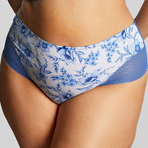 Sculptresse Bliss Deep Brief - Blue Floral
