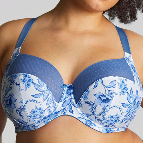 Sculptresse Bliss UW Full Cup Bra - Blue Floral