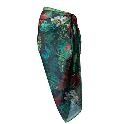 Seaspray Bali Tropical Tassel Trim Pareo