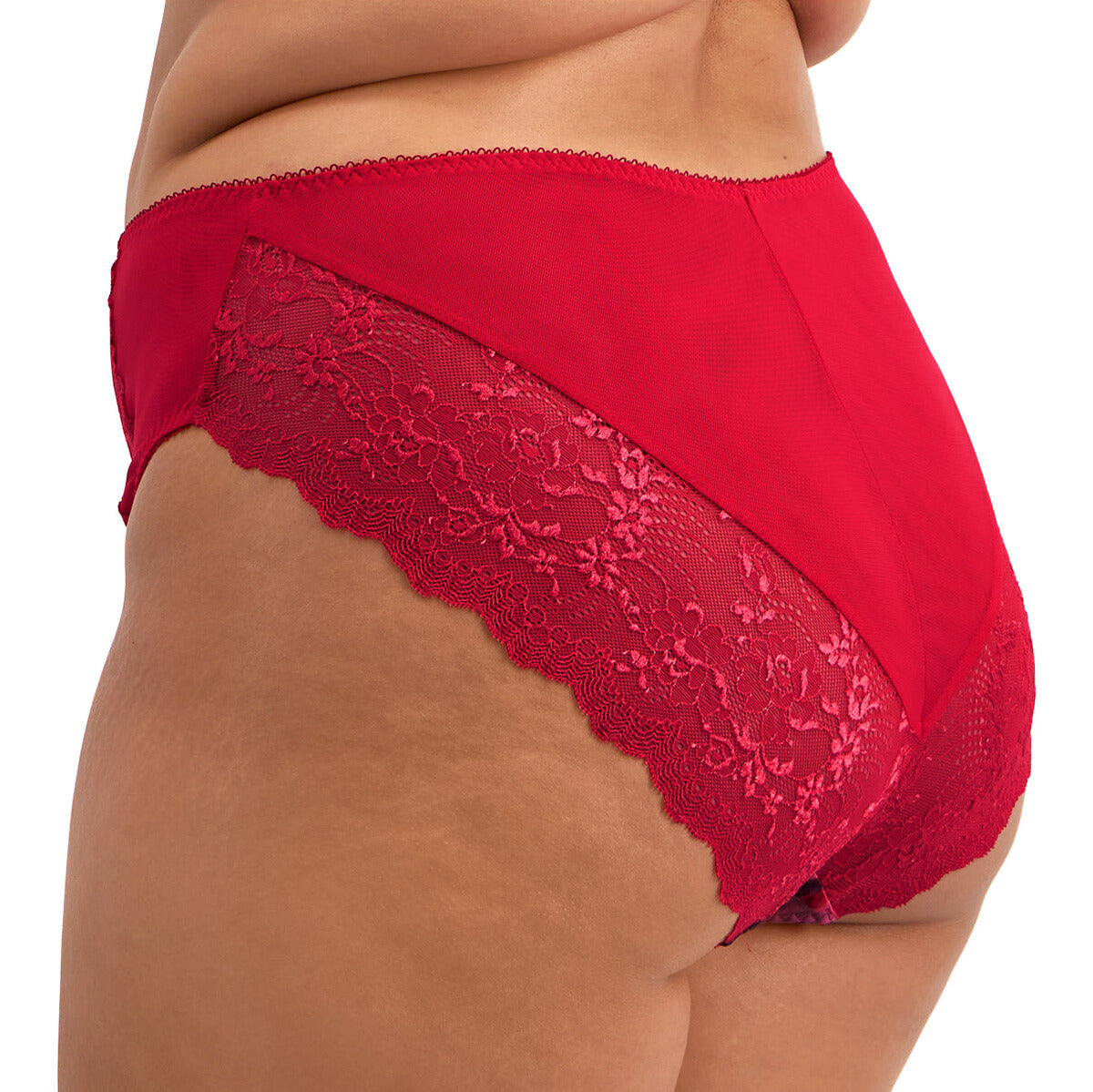 Elomi Morgan High Leg Brief - Berry Crush