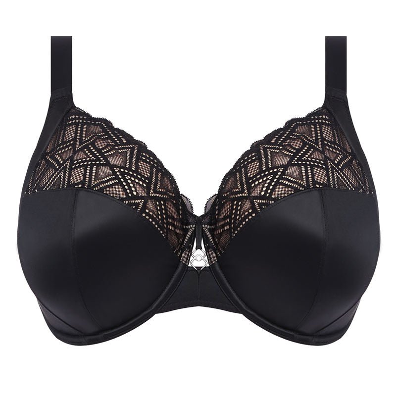 Elomi Lydia UW Bandless Bra - Black