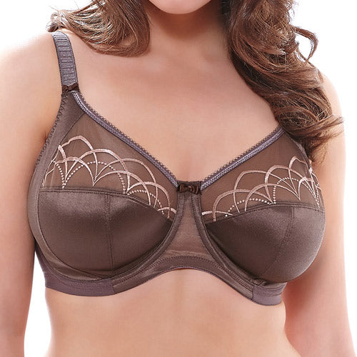 Cate Anthracite Full Cup Banded Bra from Elomi