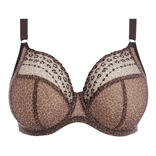 Elomi Matilda UW Plunge Bra - Leopard