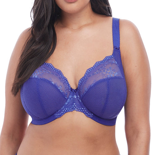 Elomi Charley UW Plunge Bra with Stretch - Ultramarine