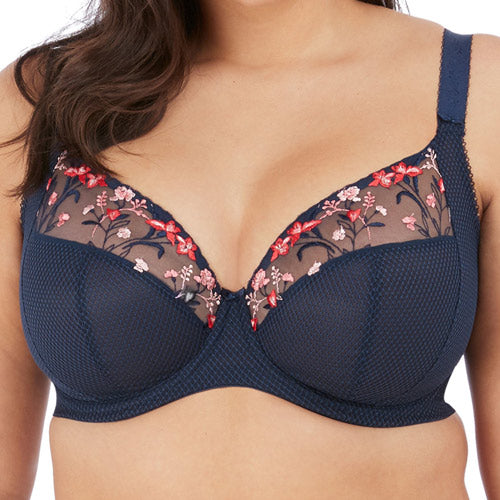 Elomi Charley UW Plunge Bra - Navy