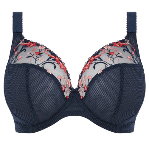 Elomi Charley UW Plunge Bra - Navy