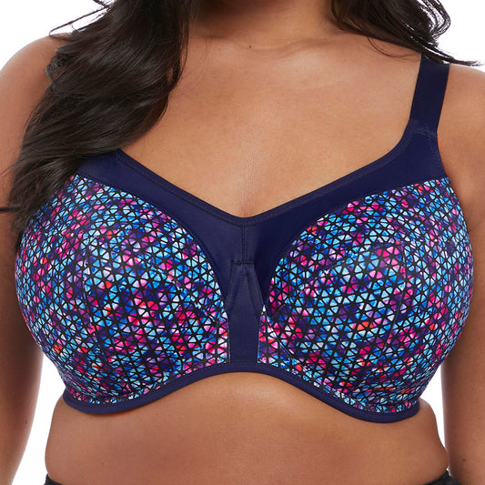 Elomi Energise UW Sports Bra - Patterned - Various Colours