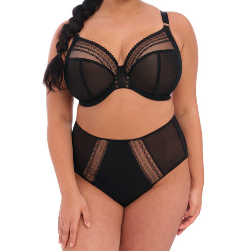 Elomi Matilda UW Plunge Bra - Black Star