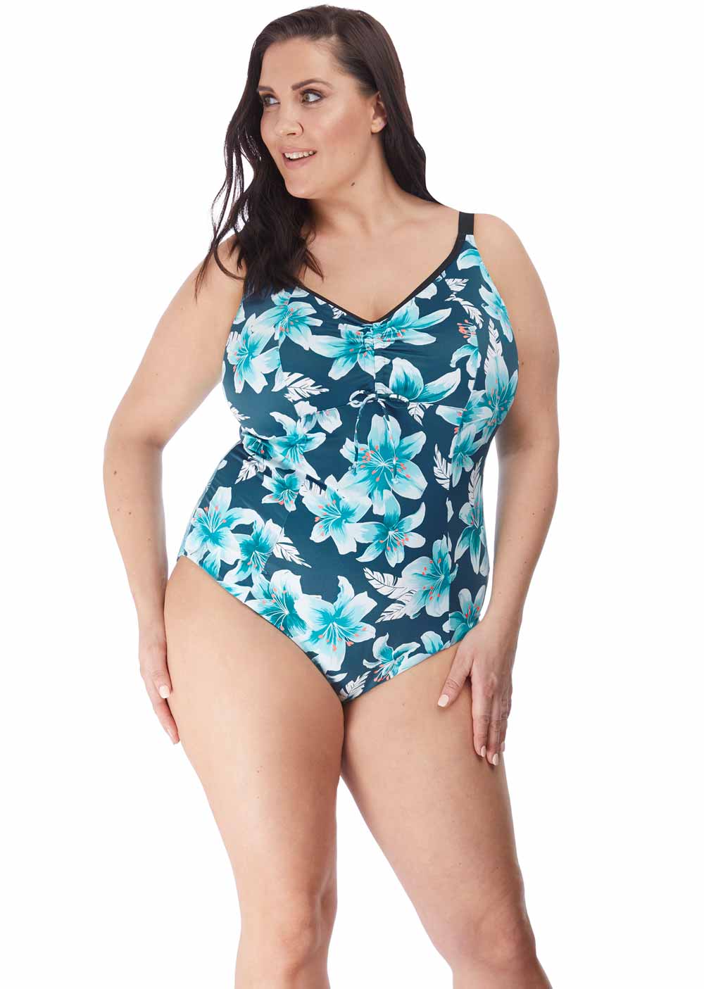 Elomi Swim - Island Lily Moulded Swimsuit