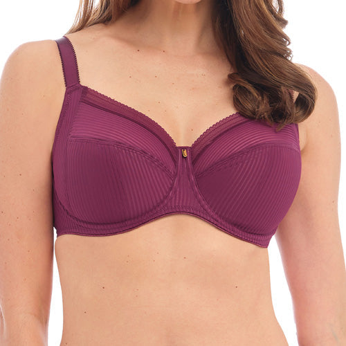 Fantasie Fusion UW Full Cup Side Support Bra - Black Cherry