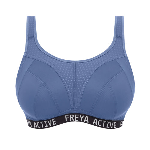 Freya Dynamic Wire-Free Soft Cup Sports Bra - Denim