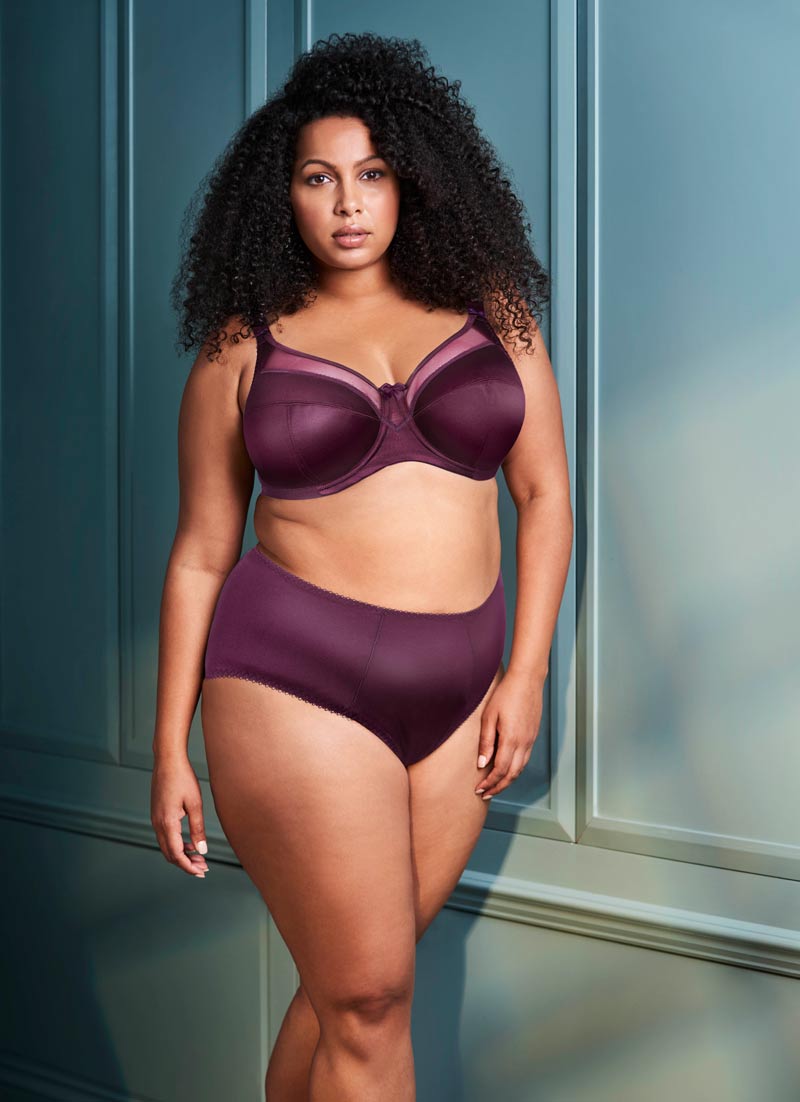 Goddess Keira UW Bra - Damson