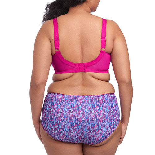Goddess Kayla UW Bra - Plum Shimmy - 42DD only