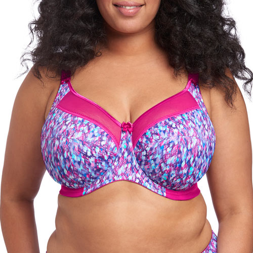 Goddess Kayla UW Bra - Plum Shimmy - 42DD only