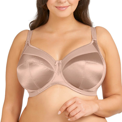 Goddess Keira Underwire Banded Bra in Fawn