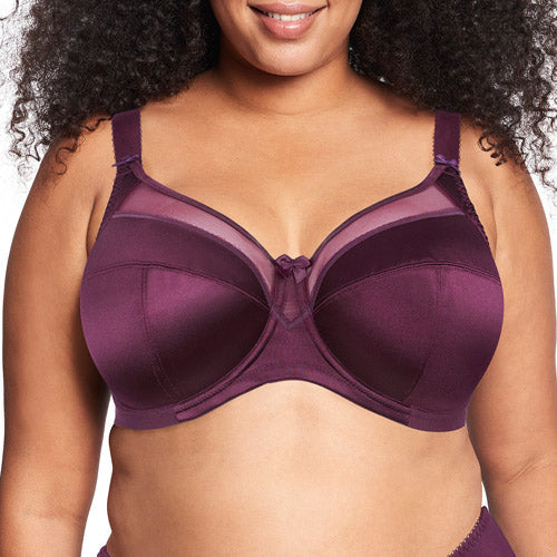 Goddess Keira UW Bra - Damson