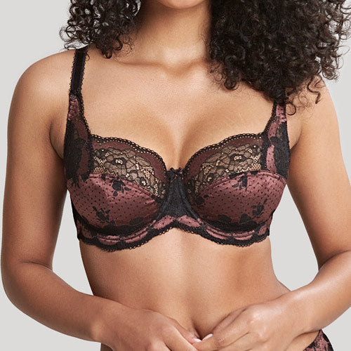 Panache Clara UW Full Cup Bra - Black Fig