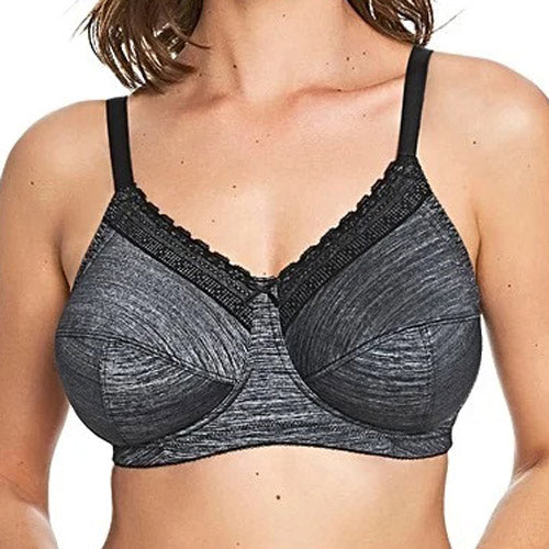 Royce Luna Wire-Free Comfort Bra - Grey