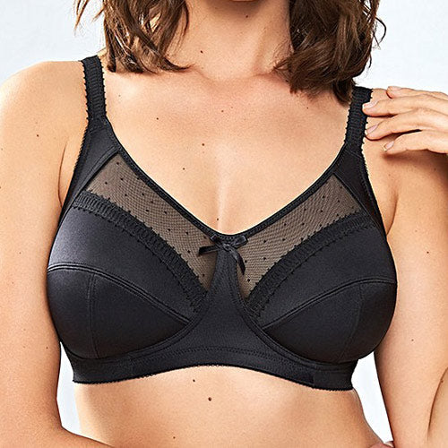 Royce Charlotte Wire-Free Comfort Bra - Black