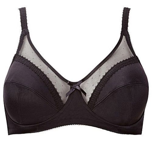 Royce Charlotte Wire-Free Comfort Bra - Black