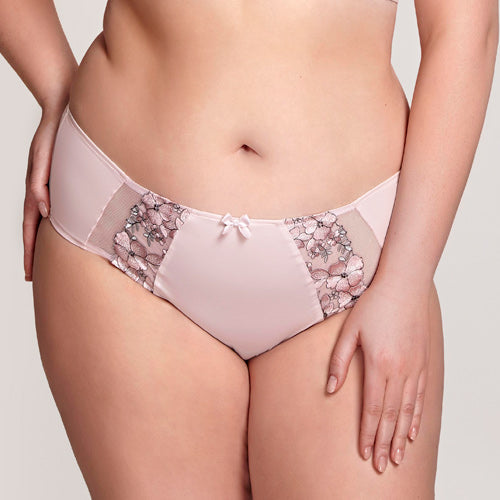 Sculptresse Logan Midi Brief - Blush Floral - Size 14 Only