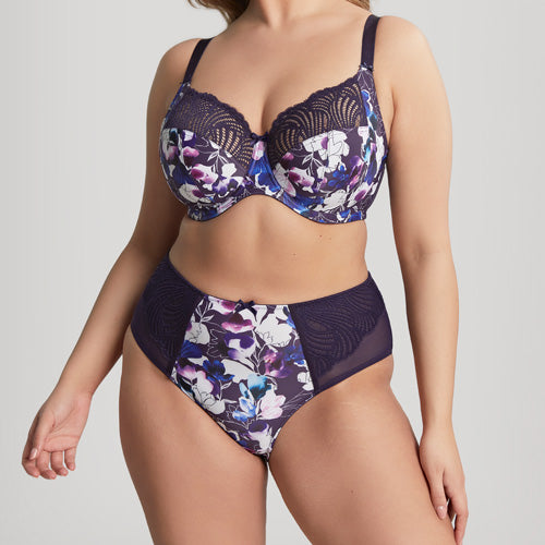 Sculptresse Arianna UW Full Cup Bra - Damson Floral