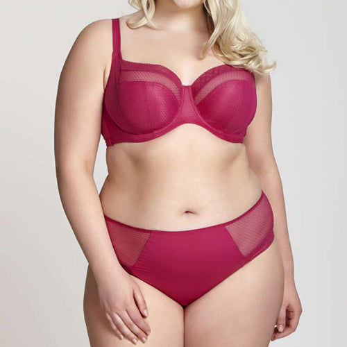 Sculptresse Carmel Midi Brief - Strawberry
