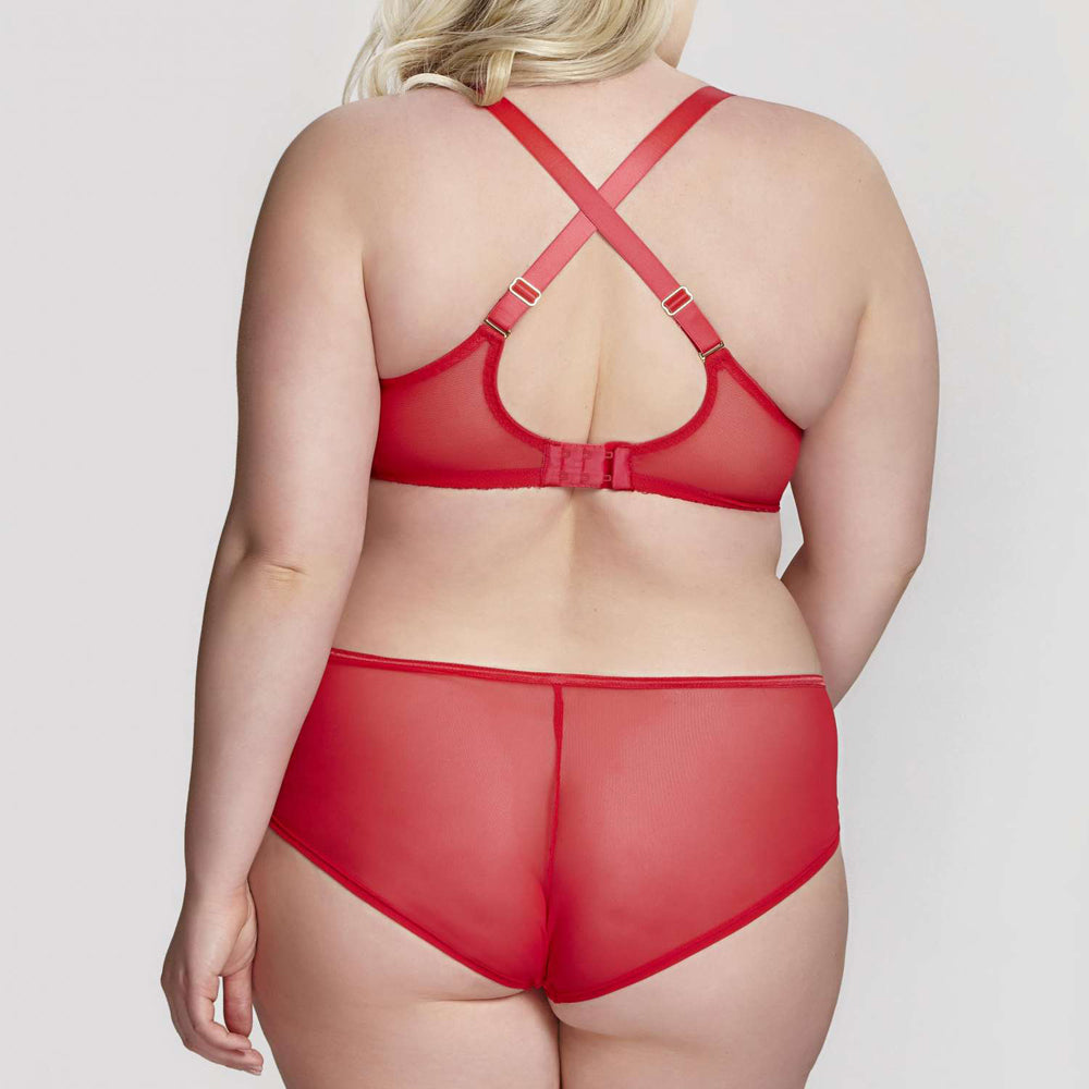 Sculptresse Nico UW Balconnet Bra - Fever Red
