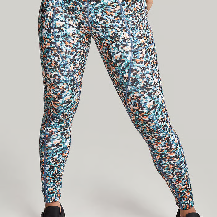 Panache Ultra Adapt Wrap Sports Leggings - Abstract Animal