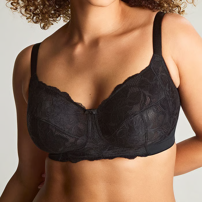 Panache Rocha Non Wired Bra - Black or Misty Rose