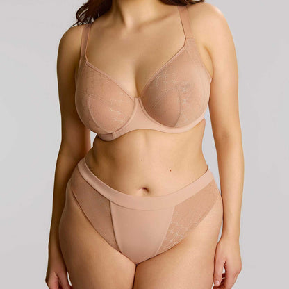 Sculptresse Muse UW Plunge Bra - Cameo Rose