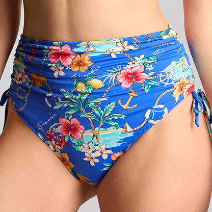 Panache Swim Midi Adjustable Brief - Paradiso Print