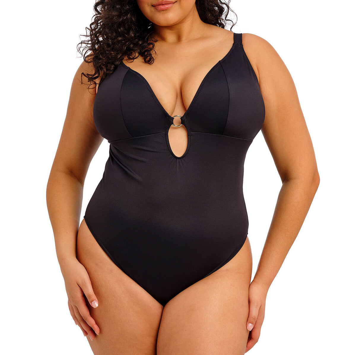 Elomi Swim - Plain Sailing Non Wired Swimsuit - Black