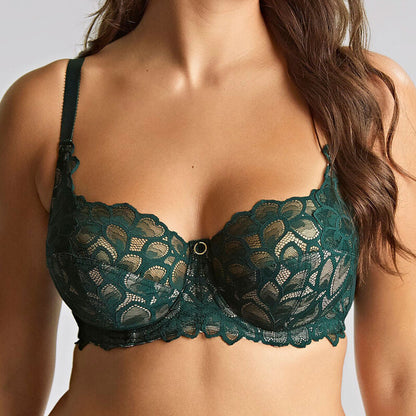 Panache Allure UW Full Cup Bra - Forest Green