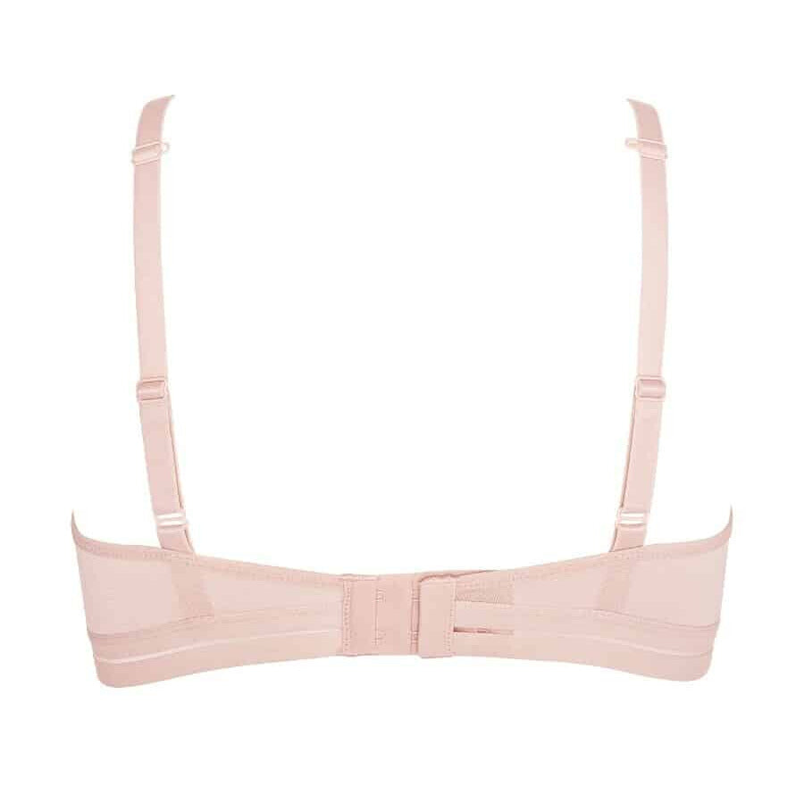 Royce Posie Wire-Free Moulded T-Shirt Bra - Blush or Grey