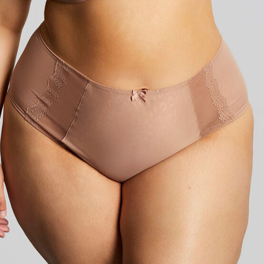 Sculptresse Esme Deep Brief - Mocha Animal