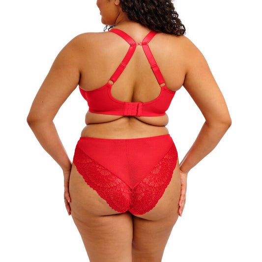 Elomi Tiernie UW Plunge Bra with Stretch - Red