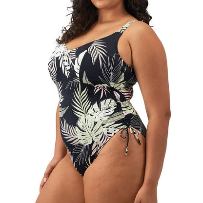 Elomi Swim - Tropical Retreat Non Wired Swimsuit - Black