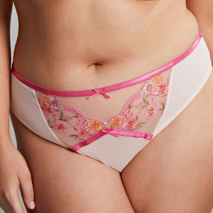 Sculptresse Edan High Leg Brief - Pink