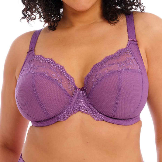 Elomi Charley UW Plunge Bra with Stretch - Pansy