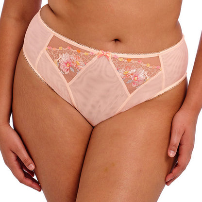 Elomi Himari High Leg Brief - Peach Whisper