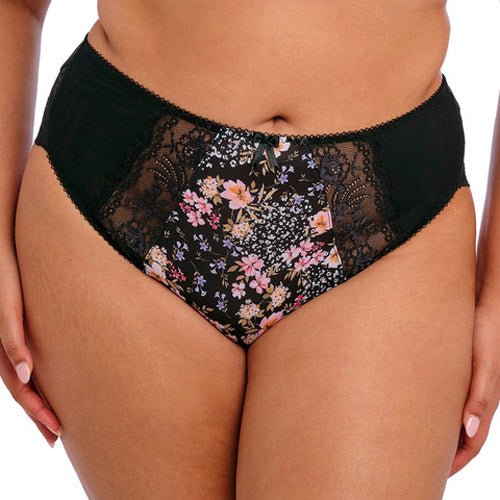 Elomi Morgan High Leg Brief - Summer Garden
