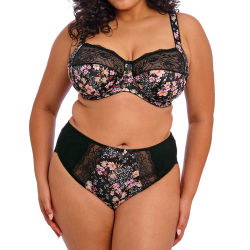 Elomi Morgan High Leg Brief - Summer Garden